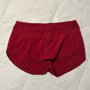Lululemon shorts with inner liner. Size 4